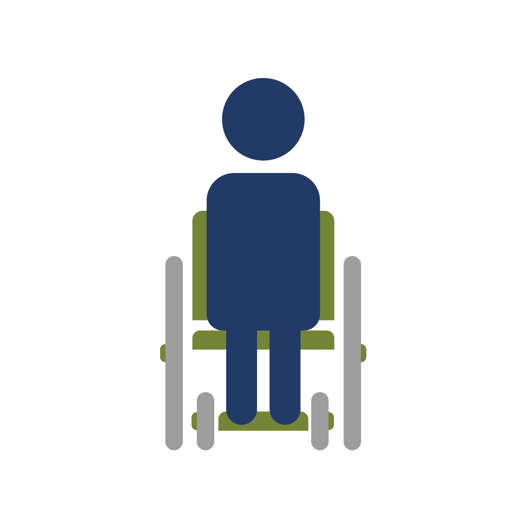 person in wheelchair